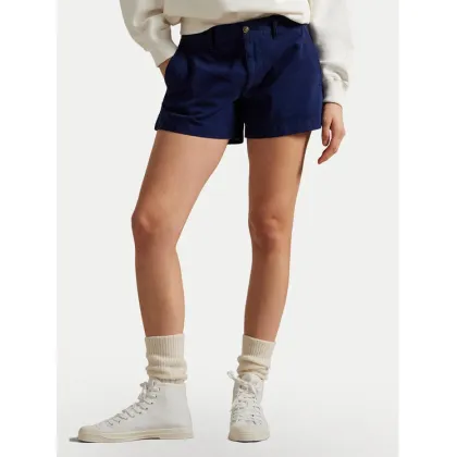 Zdjęcie Polo Ralph Lauren Szorty materiałowe 211963798004 Granatowy Straight Fit