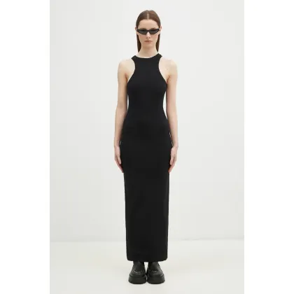 Zdjęcie VETEMENTS sukienka Tanktop Maxi kolor czarny maxi dopasowana WA66DR700B