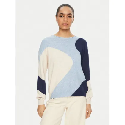 Zdjęcie Olsen Sweter 11004260 Niebieski Regular Fit