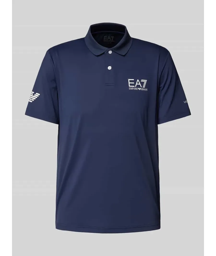 obrazek 1 Koszulka polo o kroju slim fit z nadrukiem z logo
