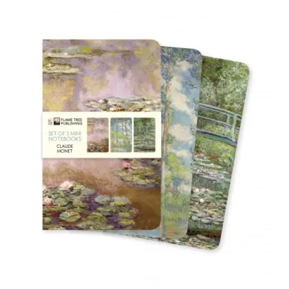 Zdjęcie Kolekcja mini notatników Claude Monet'a - Flame Tree Publishing