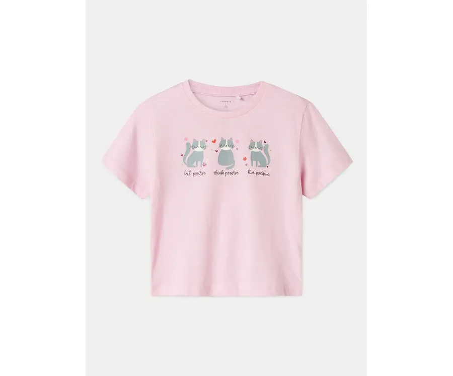 obrazek 1 NAME IT T-Shirt Betria 13238045 Różowy Regular Fit