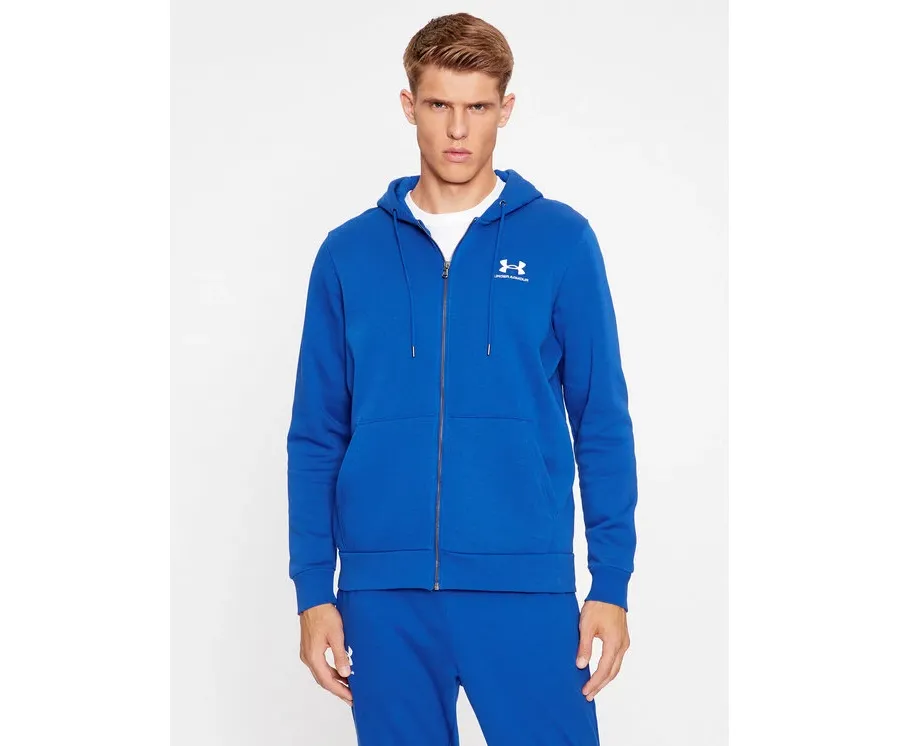 obrazek 1 Under Armour Bluza Ua Essential Fleece Fz Hood 1373881 Niebieski Loose Fit