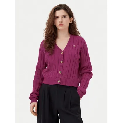 Zdjęcie U.S. Polo Assn. Kardigan WUP1238 Różowy Regular Fit