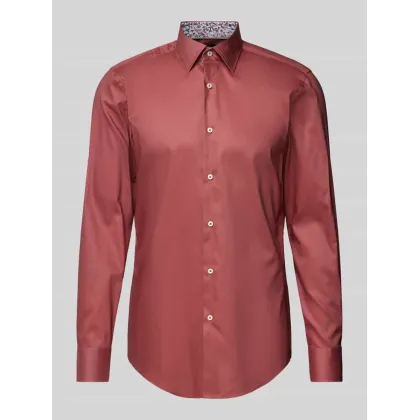 Zdjęcie Koszula biznesowa o kroju slim fit z kołnierzykiem typu kent model ‘Hank’