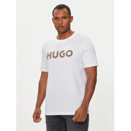 Zdjęcie Hugo T-Shirt Dulivio_U243 50519724 Biały Regular Fit HUGO
