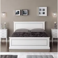Picture Elegant double bed with a frame 160 x 195 cm - Zanini
