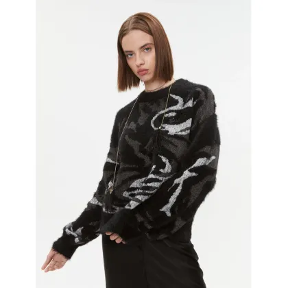 Zdjęcie DKNY Sweter P3MSB00Z Czarny Regular Fit