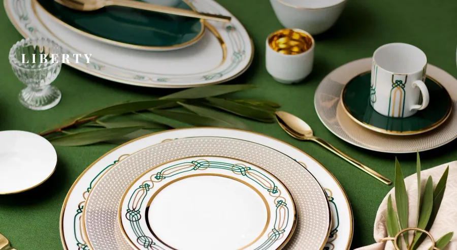 obrazek 2 Elegancka kremerka z porcelany do jadalni