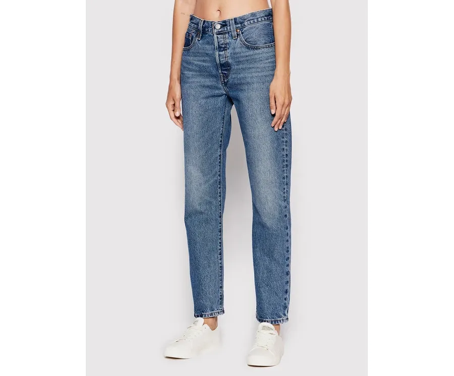 obrazek 1 Levi's® Jeansy 501® Crop 36200-0236 Niebieski Cropped Fit