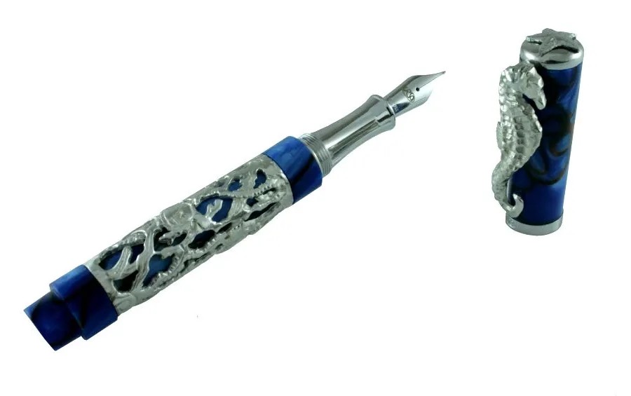 picture 6 Rollerball Pen Shavuot Turquois and Silver Limited Edition
