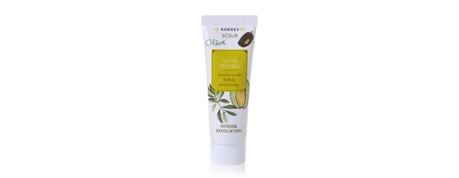 obrazek 1 KORRES Beauty Shots Olive Stones Scrub Peeling do twarzy 18 ml