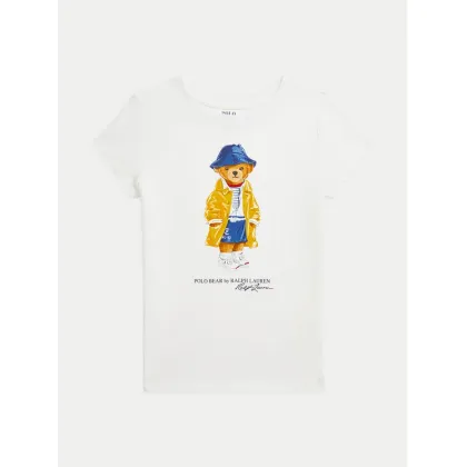 Zdjęcie Polo Ralph Lauren T-Shirt 313957377001 Biały Regular Fit