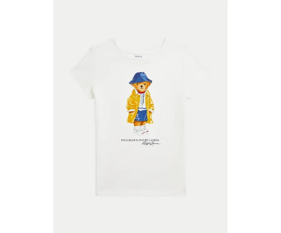 obrazek 1 Polo Ralph Lauren T-Shirt 313957377001 Biały Regular Fit