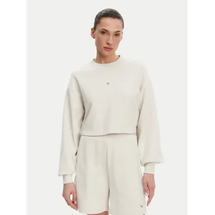 Zdjęcie Calvin Klein Jeans Bluza J20J225370 Beżowy Regular Fit