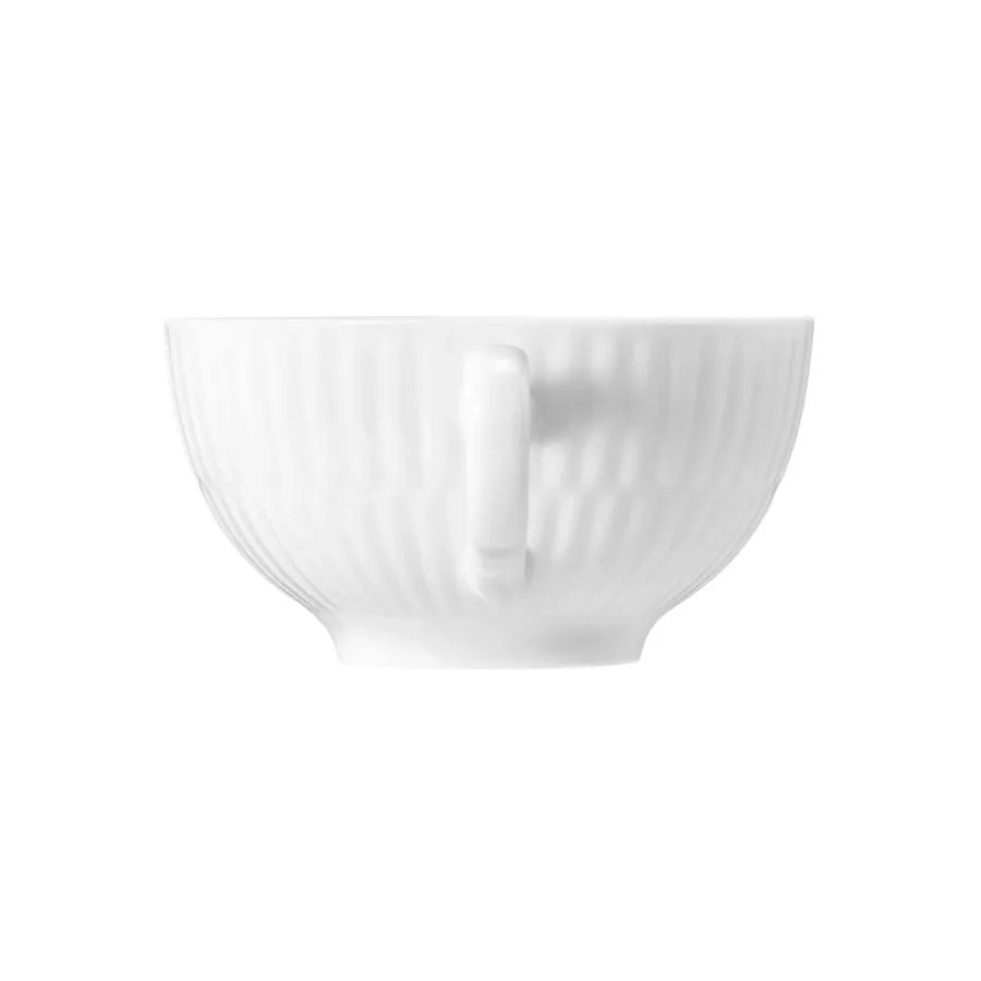 obrazek 4 Biała filiżanka do herbaty wykonana z porcelany w stylu klasycznym – Tettau