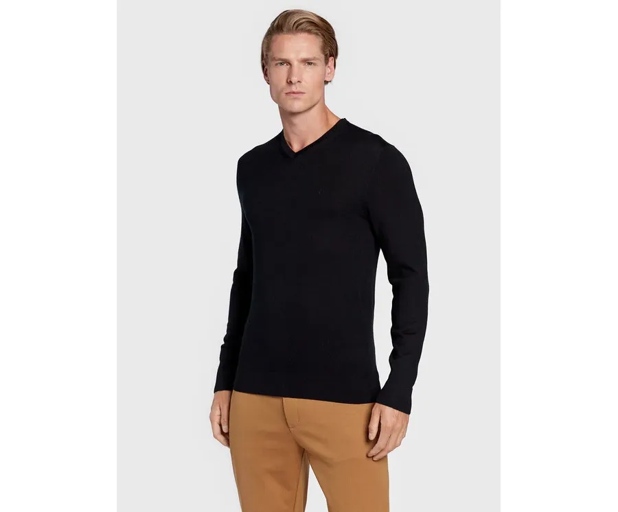 obrazek 1 Calvin Klein Sweter Superior K10K110423 Czarny Regular Fit