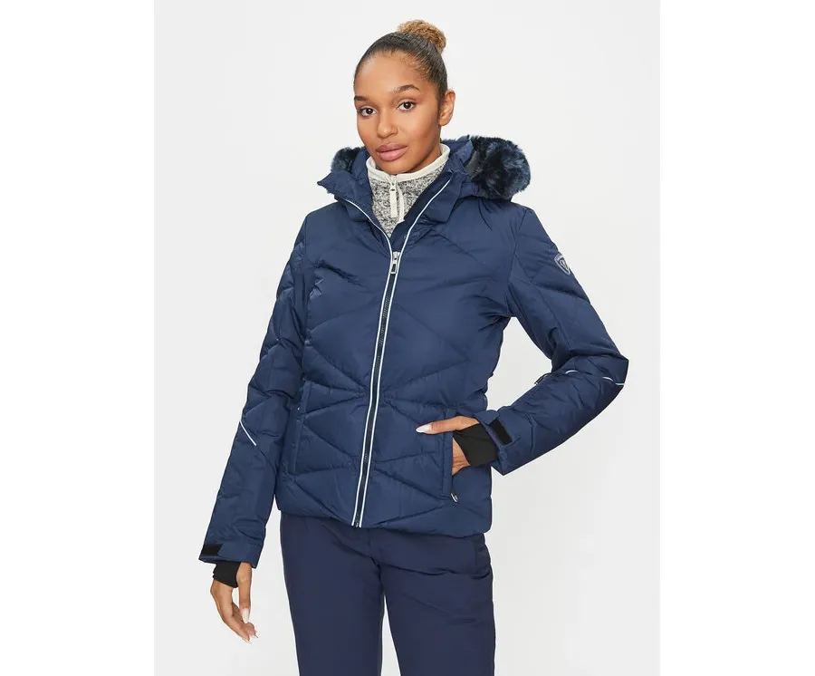 obrazek 1 Rossignol Kurtka narciarska Staci Pearly RLMWJ40 Granatowy Regular Fit