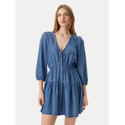 Zdjęcie Tommy Jeans Sukienka codzienna DW0DW20612 Niebieski Relaxed Fit