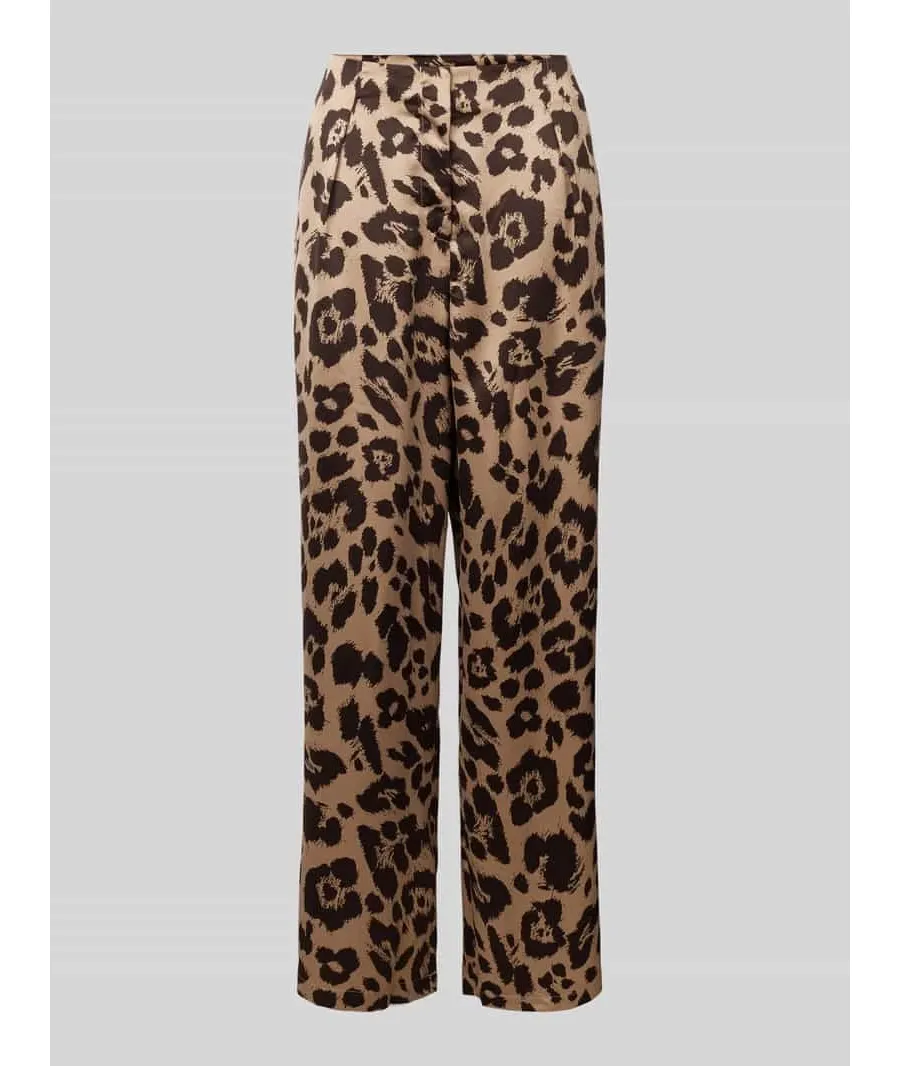obrazek 1 Vero Moda Spodnie materiałowe Merle 10295435 Beżowy Loose Fit