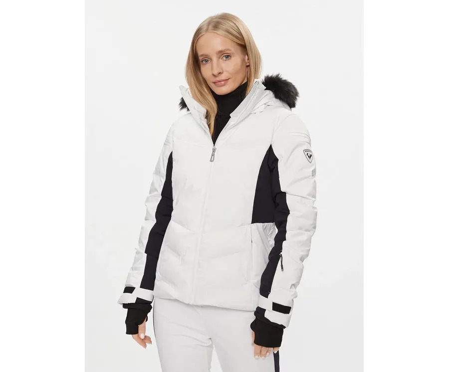 obrazek 1 Rossignol Kurtka narciarska Depart RLMWJ01 Biały Regular Fit