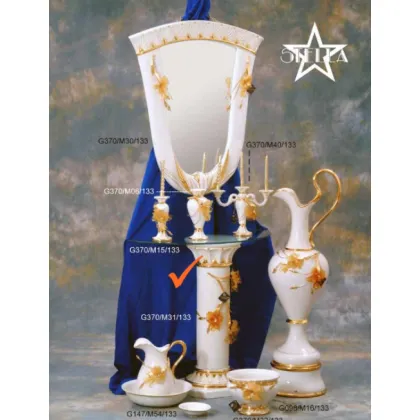 Zdjęcie Zjawiskowa ceramiczna włoska konsola do salonu