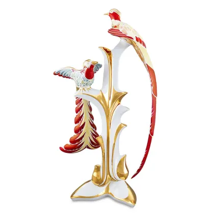 Zdjęcie Papugi ceramiczne dekoracyjne