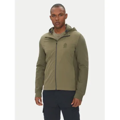 Zdjęcie Aeronautica Militare Kurtka softshell 251AF499F559 Khaki Regular Fit