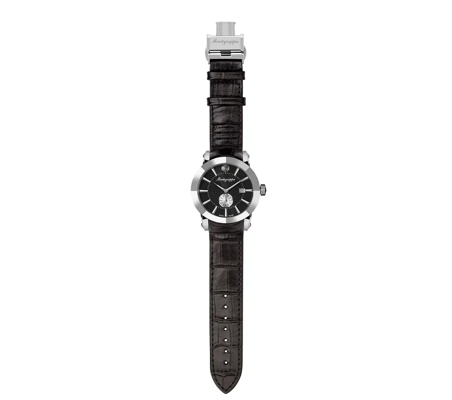 obrazek 2 Luksusowy Zegarek Black Dial NeroUno Monetegrappa