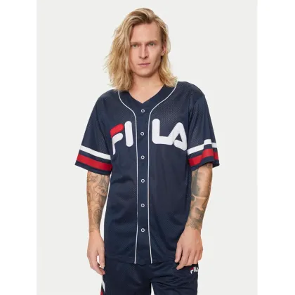 Zdjęcie Fila T-Shirt FAM0652 Granatowy Relaxed Fit