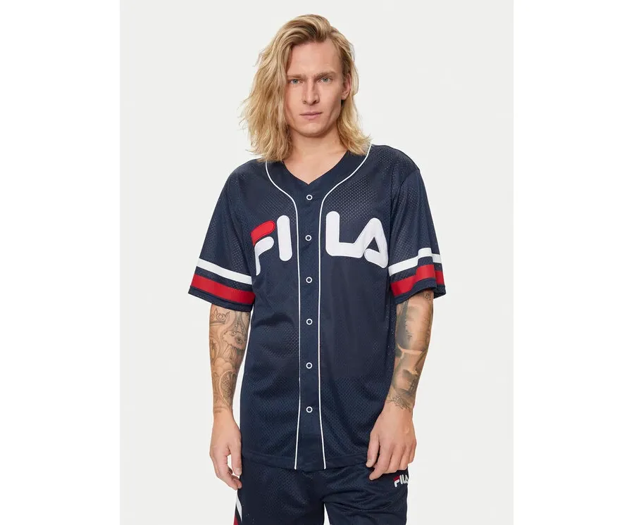 obrazek 1 Fila T-Shirt FAM0652 Granatowy Relaxed Fit