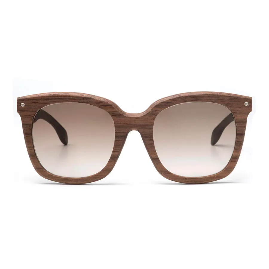 obrazek 1 Ciemny orzech okulary dla stylowej kobiety - Legno Light