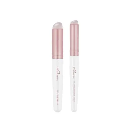 Zdjęcie Luvia Prime Vegan Silk Brush Duo - Elegance Zestaw pędzli 1 szt.