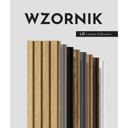 Zdjęcie Wzornik LD - lamele ryflowane