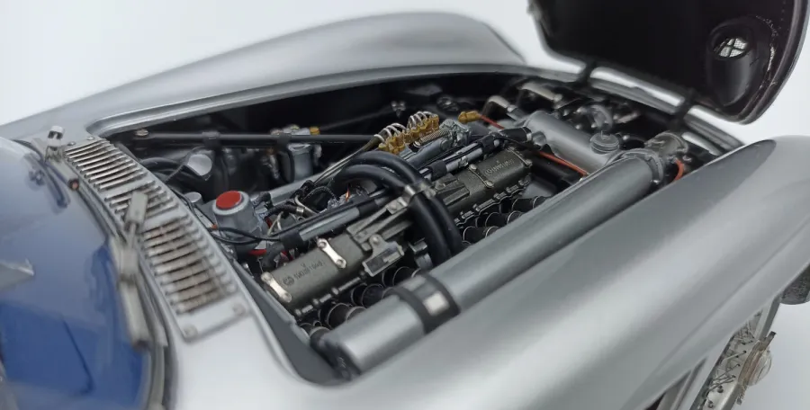 obrazek 7 Replika Mercedes-Benz 300 SLR Coupé, Grand Prix Szwecji 1955, nr 15