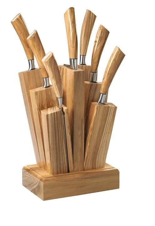 Picture Drewniany zestaw noży prestiżowej marki Saladini