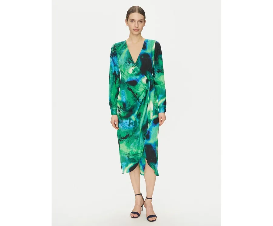 obrazek 1 DKNY Sukienka koktajlowa DD4JYD34 Zielony Regular Fit