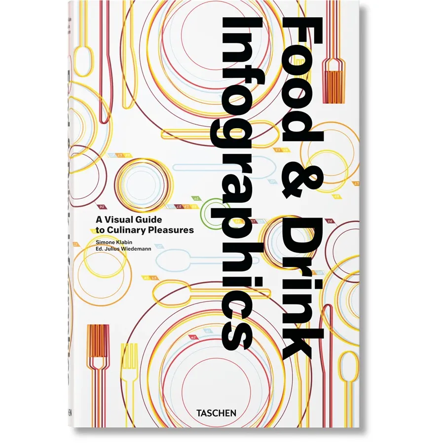 obrazek 1 Książka Food & Drink Infographics. A Visual Guide to Culinary Pleasures - Taschen