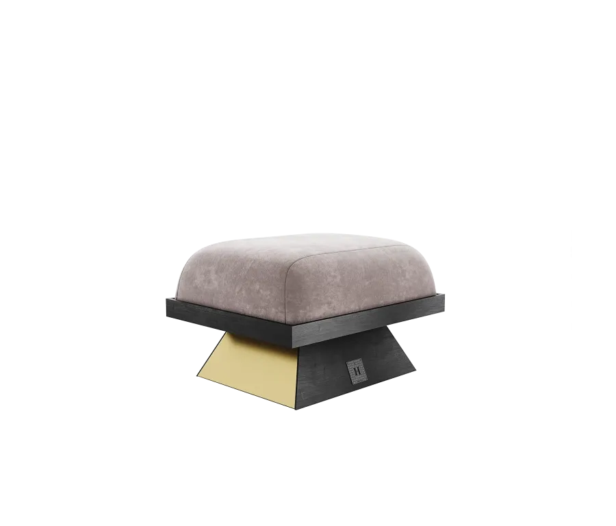 obrazek 2 Designerski stołek w minimalistycznym stylu