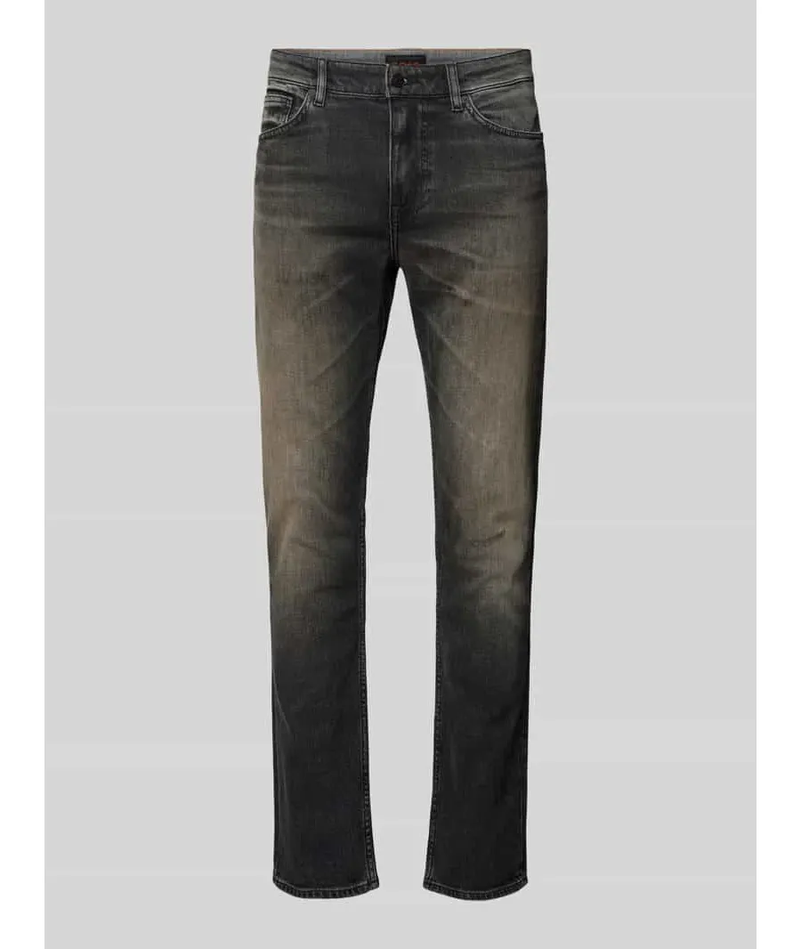 obrazek 1 Jeansy o kroju slim fit z 5 kieszeniami model ‘DELAWARE’