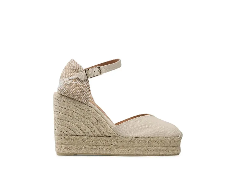 obrazek 1 Castañer Espadryle Chiarita/8ED/001 020983-203 Beżowy