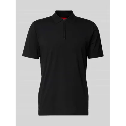 Zdjęcie Koszulka polo z krótkim zamkiem błyskawicznym model ‘Dekok’