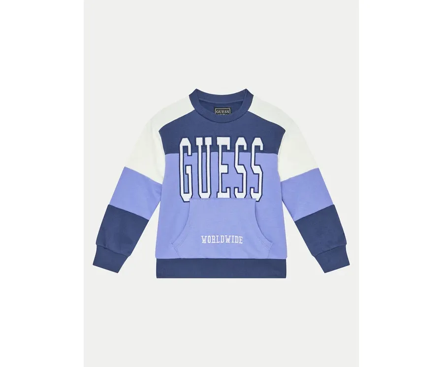 obrazek 1 Guess Bluza N4BQ10 KAX73 Niebieski Regular Fit
