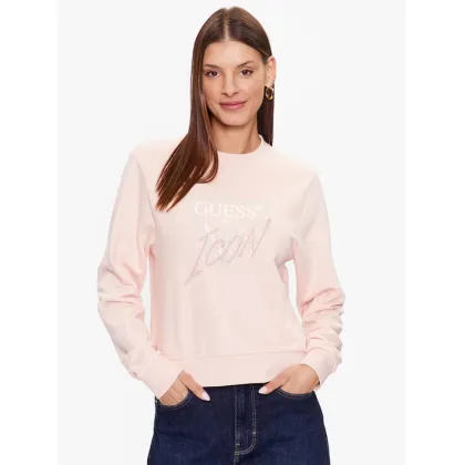 Zdjęcie Guess Bluza W3YQ01 KB683 Różowy Regular Fit