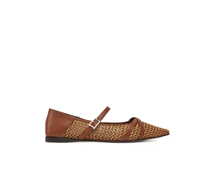obrazek 1 Max Mara Baleriny 2514521332600 Bordowy