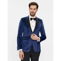 Zdjęcie KARL LAGERFELD Marynarka 155270 541009 Granatowy Slim Fit