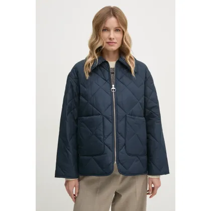 Zdjęcie Barbour kurtka damska kolor granatowy przejściowa oversize LQU1799NY51