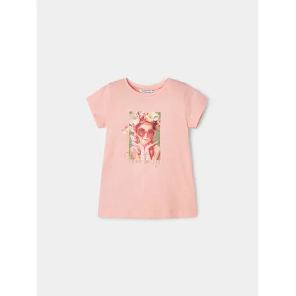 Zdjęcie Mayoral T-Shirt 3090 Różowy Regular Fit