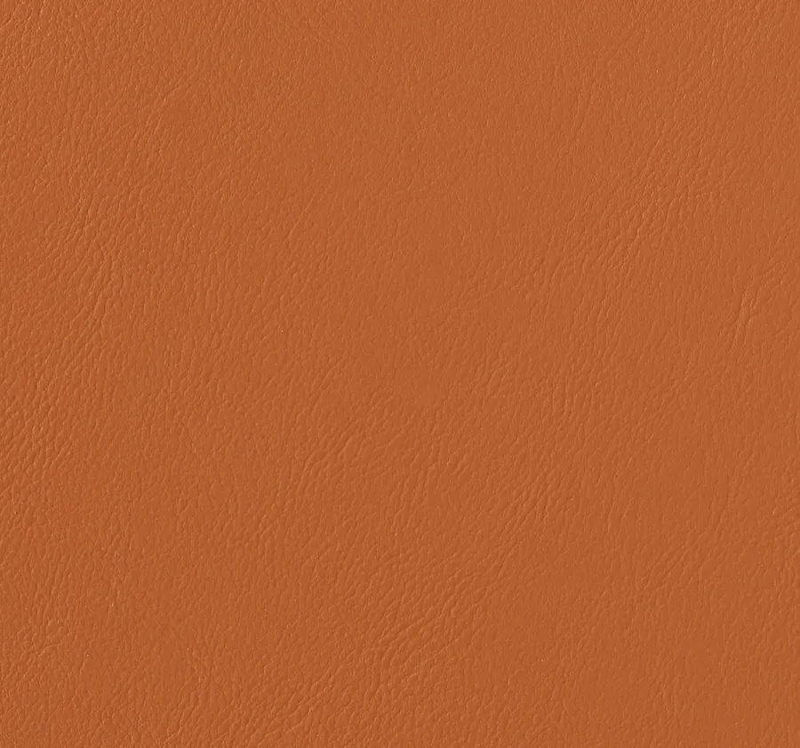 obrazek 1 Stylowy skórzany wazon Otto 9x40xH45 cm w kolorze karmelowego brązu