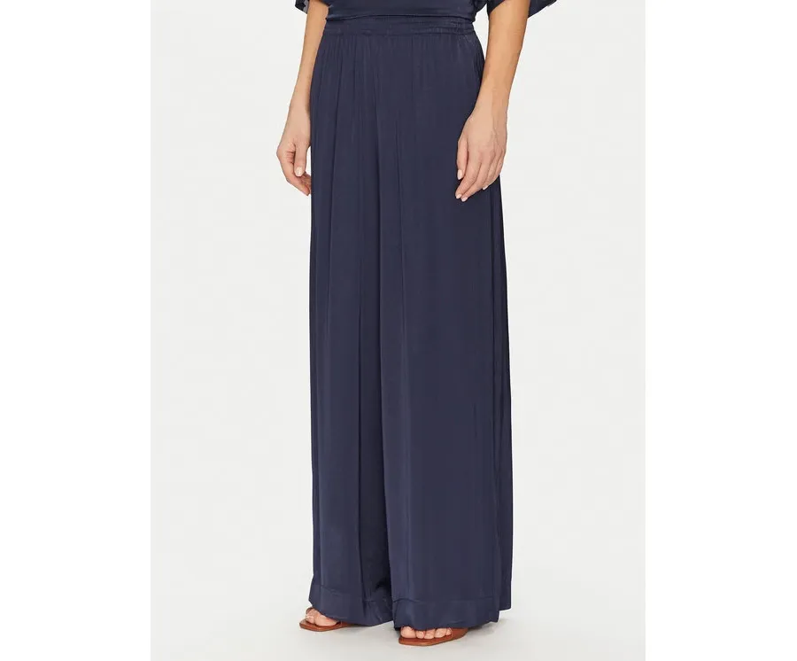 obrazek 1 ViCOLO Spodnie materiałowe TD0008 Granatowy Relaxed Fit